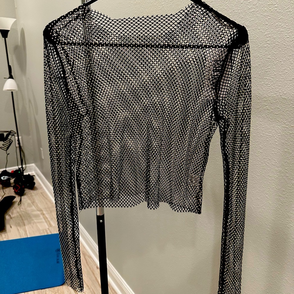 12th tribe Small, black rhinestone 12th tribe top